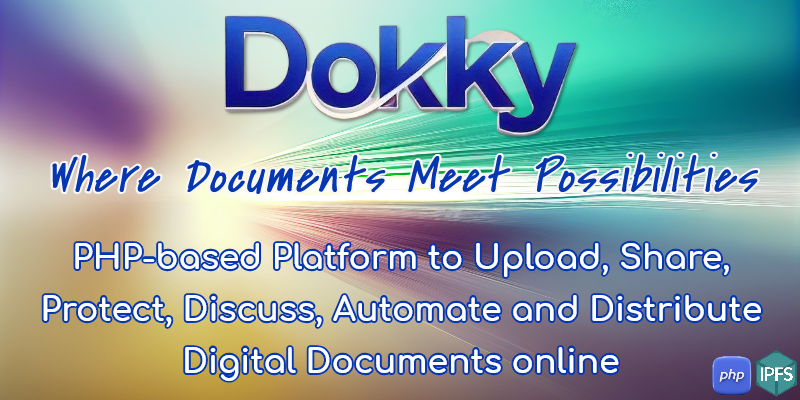 Dokky: the modular suite for sharing, discussing, and selling documents